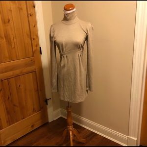 Burberry turtleneck shirt/dress with tie in back